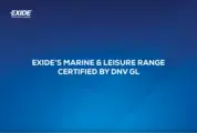 Exide’s Marine & Leisure Range Certified by DNV GL