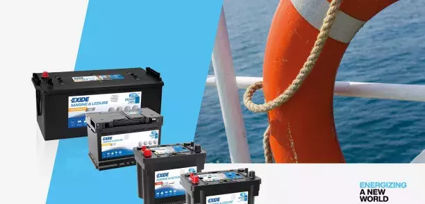 Exide Marine & Leisure Batteriesortiment durch DNV rezertifiziert