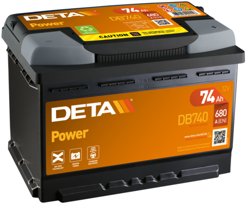 Deta Power – Allrounder Autobatterie