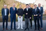 CDU-Delegation zu Besuch im Exide Technologies Werk in Büdingen 