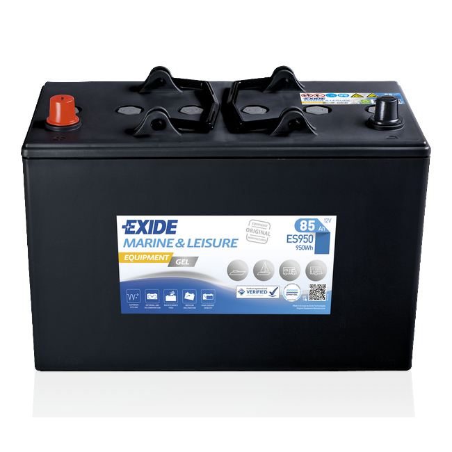 Batterie gel Exide ES900 80Ah