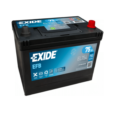 Exide EL1000 Start-Stop EFB 12V 100 Ah 900A car battery