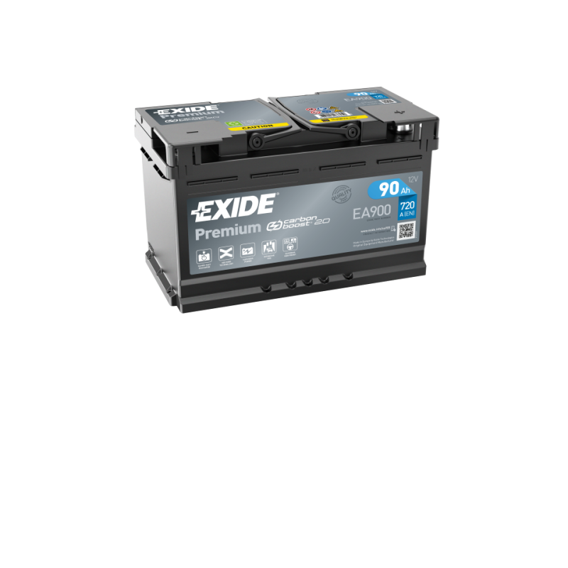 EXIDE PREMIUM Batterie EA900 12V 90Ah 720A B13 Bleiakkumulator 115TE,  58042GUG
