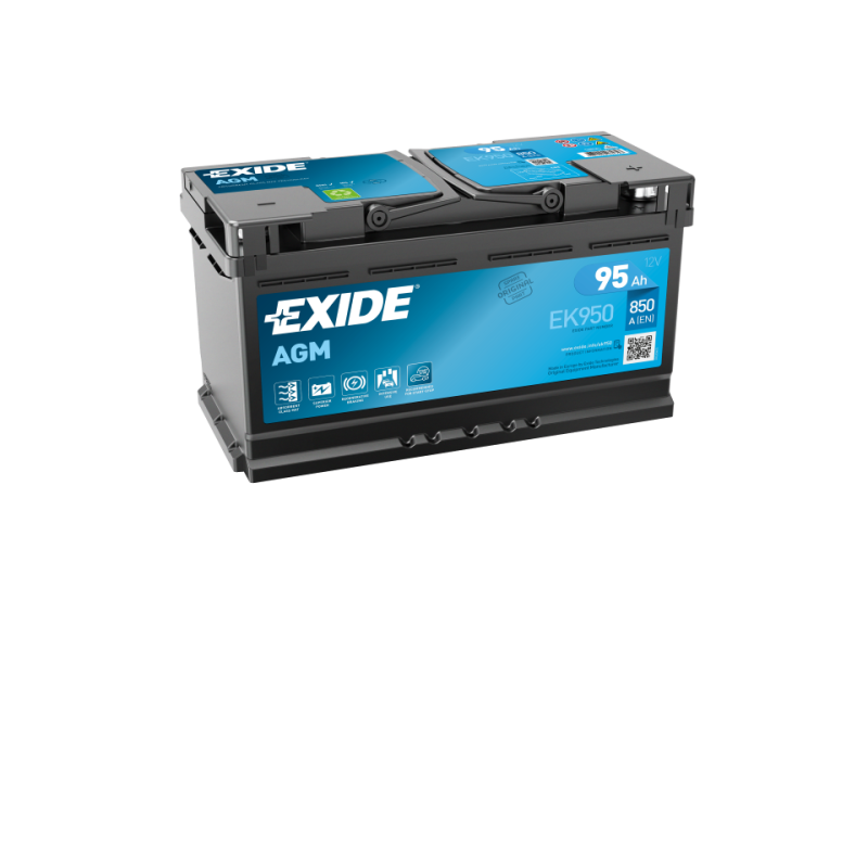 Batterie décharge lente Exide ET950 12V 135AH