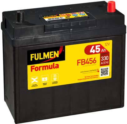 Batterie FULMEN Formula XTREME FA612 12v 60AH 600A LB2D