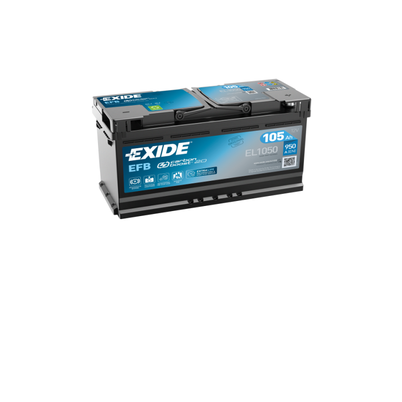 EXIDE EL700 096 EFB Stop / Start Car Battery 12V 70AH 720CCA
