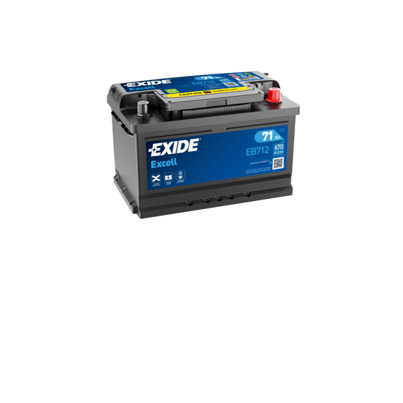 EXIDE Excell EB712