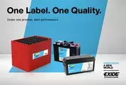 Exide Technologies unveils new label design and product naming for Motion block and tray batteries