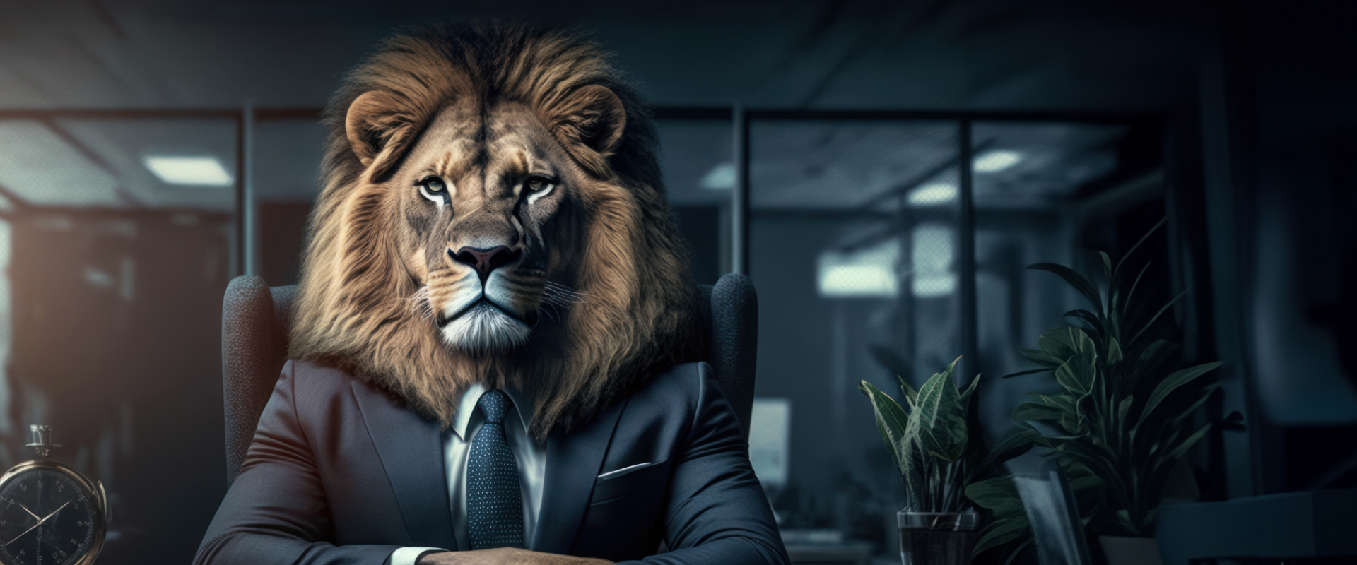 The lion who manages your data-business