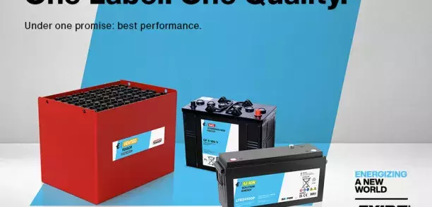 Exide Technologies unveils new label design and product naming for Motion block and tray batteries