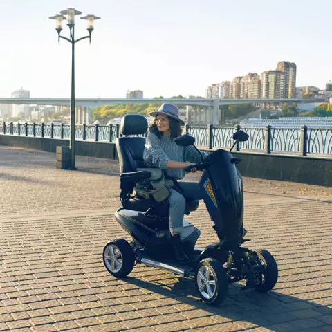 Electric wheelchair batteries