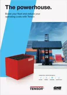 Tensor batteries forklift high power batteries, copper stretch technology, high performance battery energy