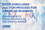 Exide Technologies Successfully Concludes Auction 
